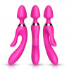 Masażer różdżka wibrator królik 9 trybów 23 cm sex